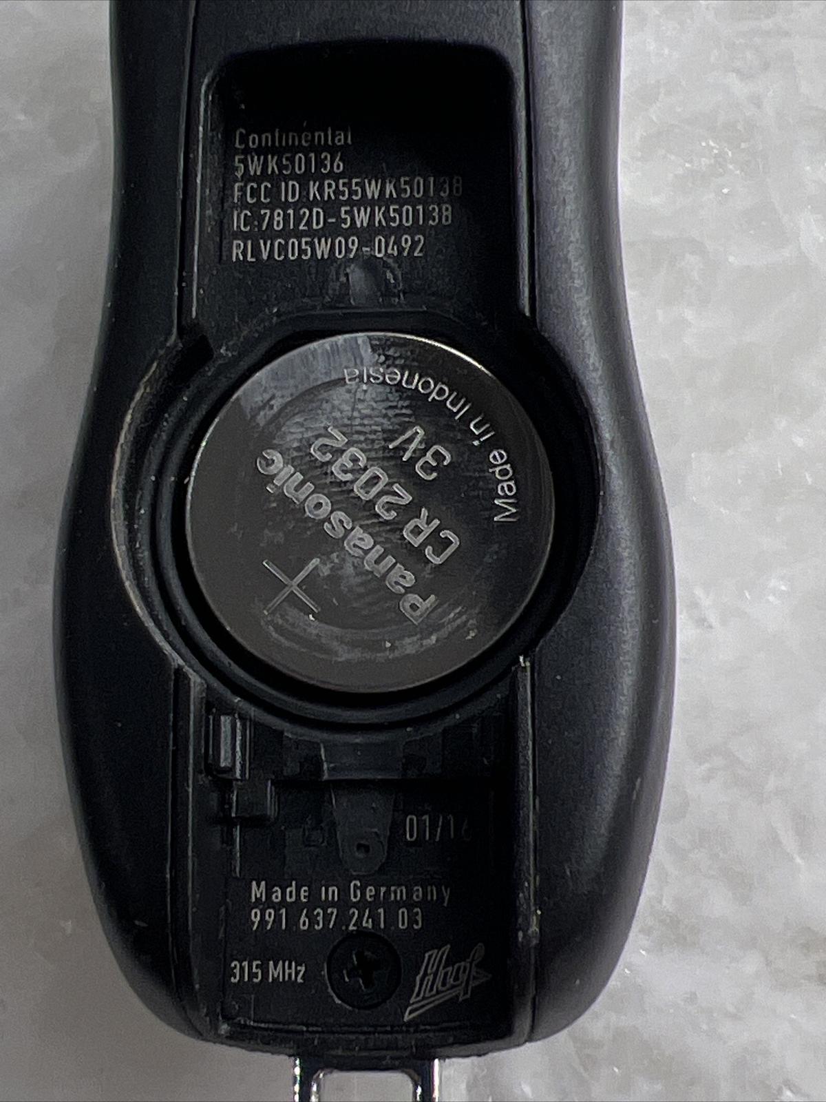 Porsche 911 Carrera Smart Key Keyless Entry Remote Fob OEM for  