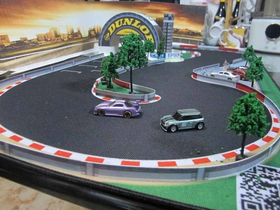 3D RC Car Racing Track Set Race Track for 1:76 Turbo Racing RC Cars Upgrade Vers - Image 2 of 4