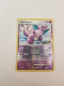Pokémon TCG Nidoking Secret Wonders 34/132 Reverse Holo Rare
