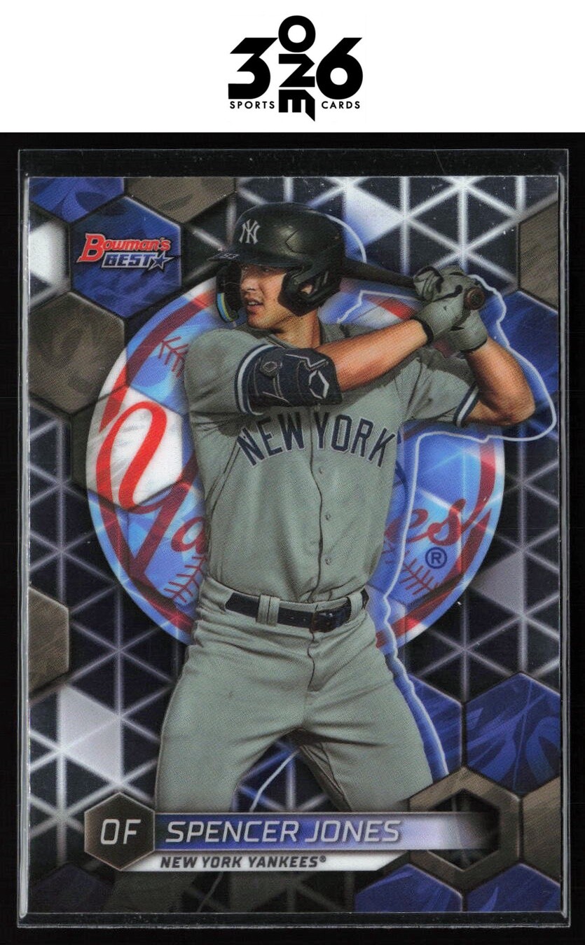 Spencer Jones 2023 Bowman's Best Top Prospects #TP-5 New York Yankees