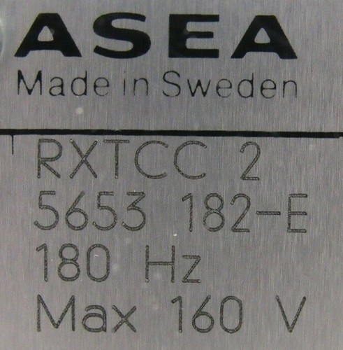 NEW ASEA 5653-182-E RELAY CAPACITOR MODULE RXTCC-2 5653182E - Picture 4 of 4