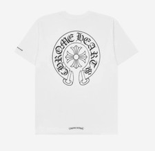Chrome Hearts Horseshoe Logo Pocket T-Shirt White 100 Authentic