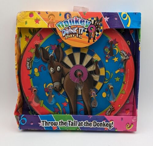 Marky Sparky Donkey Doinkit Darts Magnetic Dart Board Set Pin Tail On Donkey - Picture 1 of 6