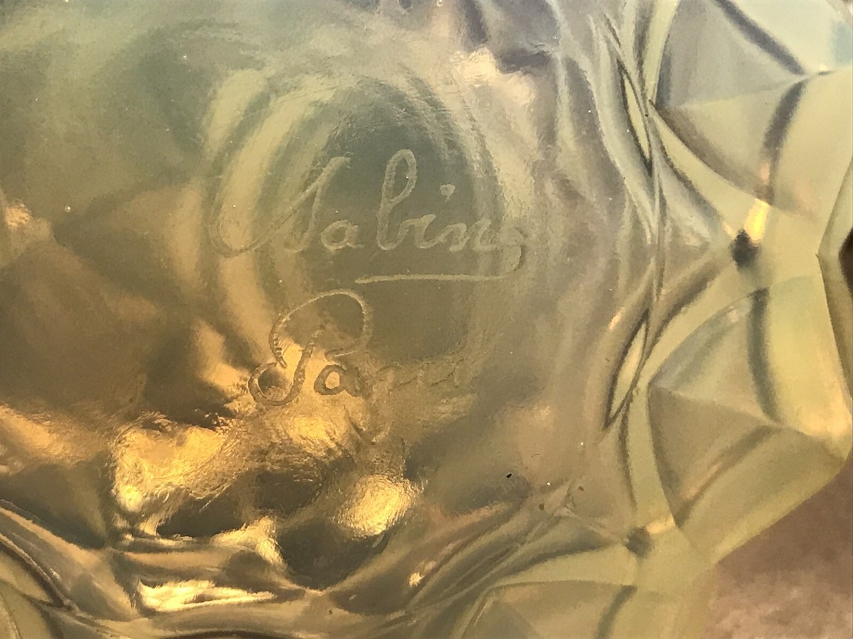 FRANCE SABINO ART GLASS SABINO PERFUME BOTTLE 