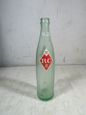 Vintage RC Royal Crown Cola 1 Pint 16 Ounce Bottle Soda Pop | eBay