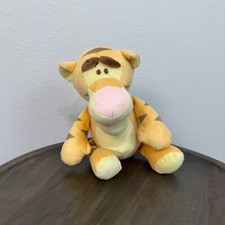 Disney Baby Winnie The Pooh Friends Plush Tigger Stuffed Animal Toy Rattle