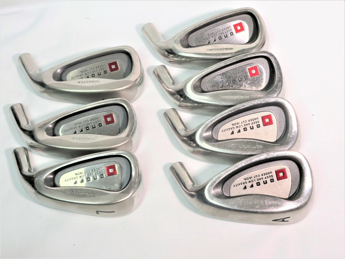 OnOFFページ DAIWA Globeride ONOFF AKA 7pc Head Only IRONS SET GOLF PARTS JP