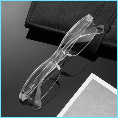 Gafas De Lectura Presbicia Lentes Resina Transparentes Vintage Plástico Espejo
