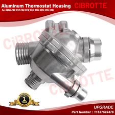 Aluminum Thermostat Housing for BMW E90 E92 E60 325i 328i 330i 335i 525i 528i👍