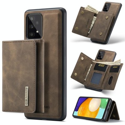 3-Fold DG.MING M1 Hülle für Samsung Galaxy A53 5G Kartenetui Kaffee