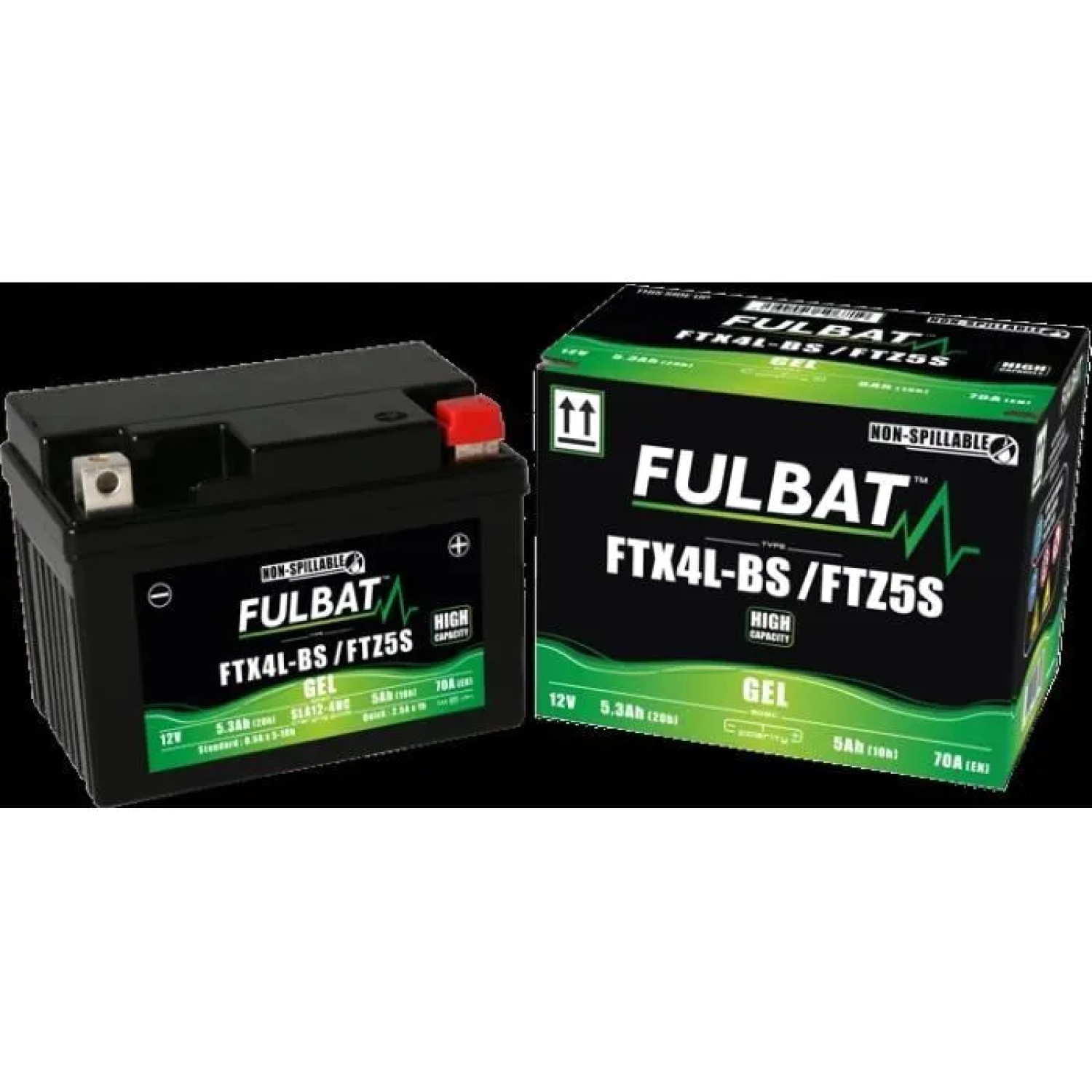 Batterie FULBAT FTX4L-BS 12V 4Ah pour l'hivernage de votre scooter