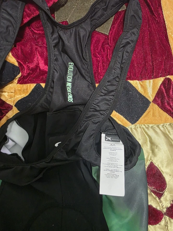 Oakley Core Fit Bib Shorts US EU M JPN L Men's - Image 3 of 4