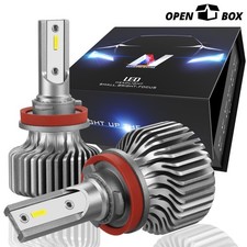 Open Boxnuvision Hid H8 H9 H11 Slim Led High Low Beam Headlight Foglamp Bulb