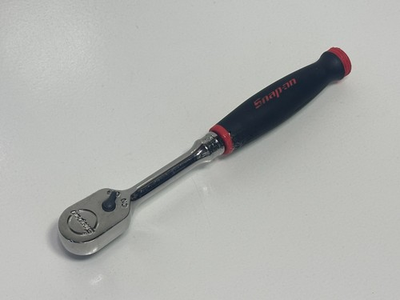 #ad 🇺🇸 Snap on Tools USA 3 8quot; Drive RED Soft Grip Standard Handle FH80 $139.99