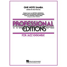 Hal Leonard One Note Samba Jazz Band Level 5 Professional Editions-Jazz Ens