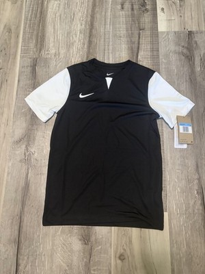 Nike Dri-FIT US SS Trophy V Soccer Jersey Boys' Girls' M (10-12) Black DR0943