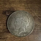 1922 Peace Dollar $1 Silver Coin Circulated