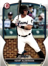 2023 Bowman Draft - Kemp Alderman #BD-123 (RC)