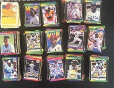 1989 Donruss Baseball Card Lot — Over 700 Cards, Many HOF Players + Puzzle Cards