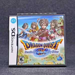 Dragon Quest IX (DS) Case and Manual W/Inserts - Authentic Great Cond