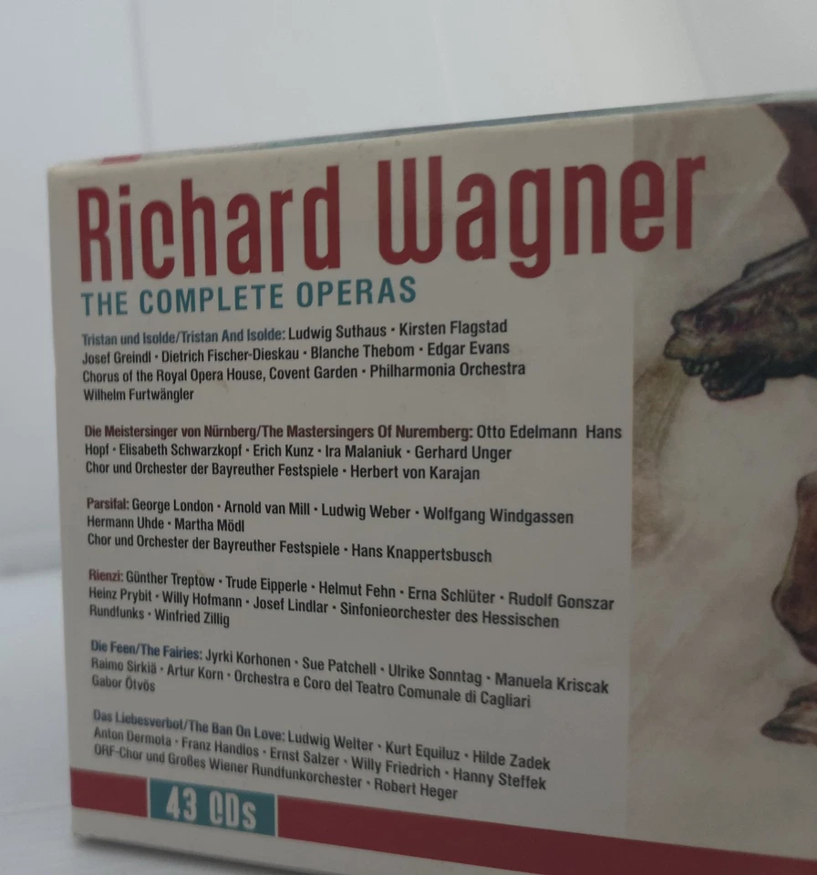 Richard Wagner THE COMPLETE OPERAS 43 CD Begleitbuch  - Image 4 of 4