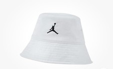 Jordan Youth Kids White Bucket Hat Size 8-20 Brand New‼️