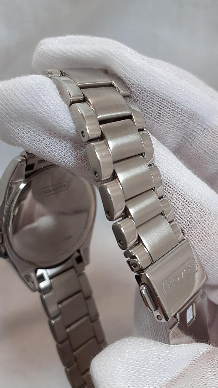 Coach Quartz Women's Watch 3ATM Stainless Steel 14cm Used thumbnail 6