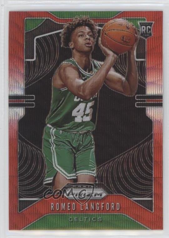 2019-20 Panini Prizm Rookie Ruby Wave Prizm Romeo Langford #260 10yu