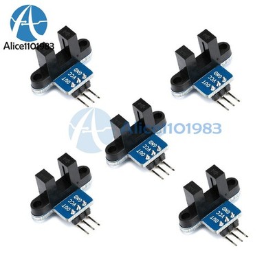 5PCS IR Infrared Slotted Optical Speed Measure Sensor Optocoupler Test Module #a