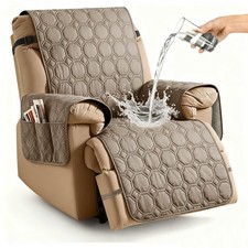 100 Waterproof Recliner Chair Cover, Non Slip Covers for Recliner Chair with...