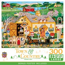 MasterPieces - Town Country - Feather Nest 300 Piece EZ Grip Jigsaw Puzzle