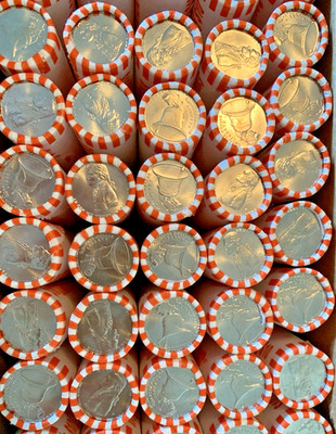 1776 2026 Declaration Of Independence Quarters July 4 Privy Hunt- 10 P Rolls