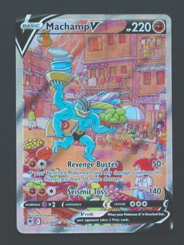 Machamp V 172/189 - Astral Radiance Pokemon TCG - NM