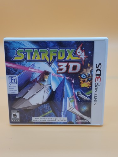 Star Fox 64 3D (Nintendo 3DS, 2011) Complete in Box CIB
