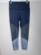 Aerie Chill Play Move Women's Sz Medium Blues, Gray High Rise Leggings