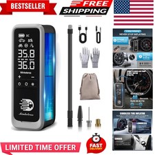 Heavy Duty Portable Air Compressor Car Tire Inflator Electric Pump Auto 12V