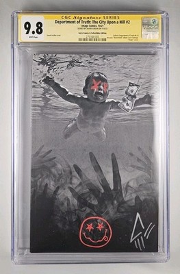 DOT Department of Truth City Upon a Hill #2 CGC 9.8 Nirvana SIGNED JAVAN JORDAN