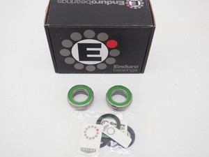 New! EnduroBearings BKSM-8112 - Maxhit, 440C Stainless, BSA24 Bottom Bracket Kit