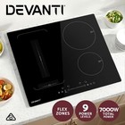 Devanti Induction Cooktop 60cm Electric Stove Ceramic Cook Top Kitchen Cooker