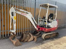 Takeuchi TB216 Mini Digger Excavator 2015