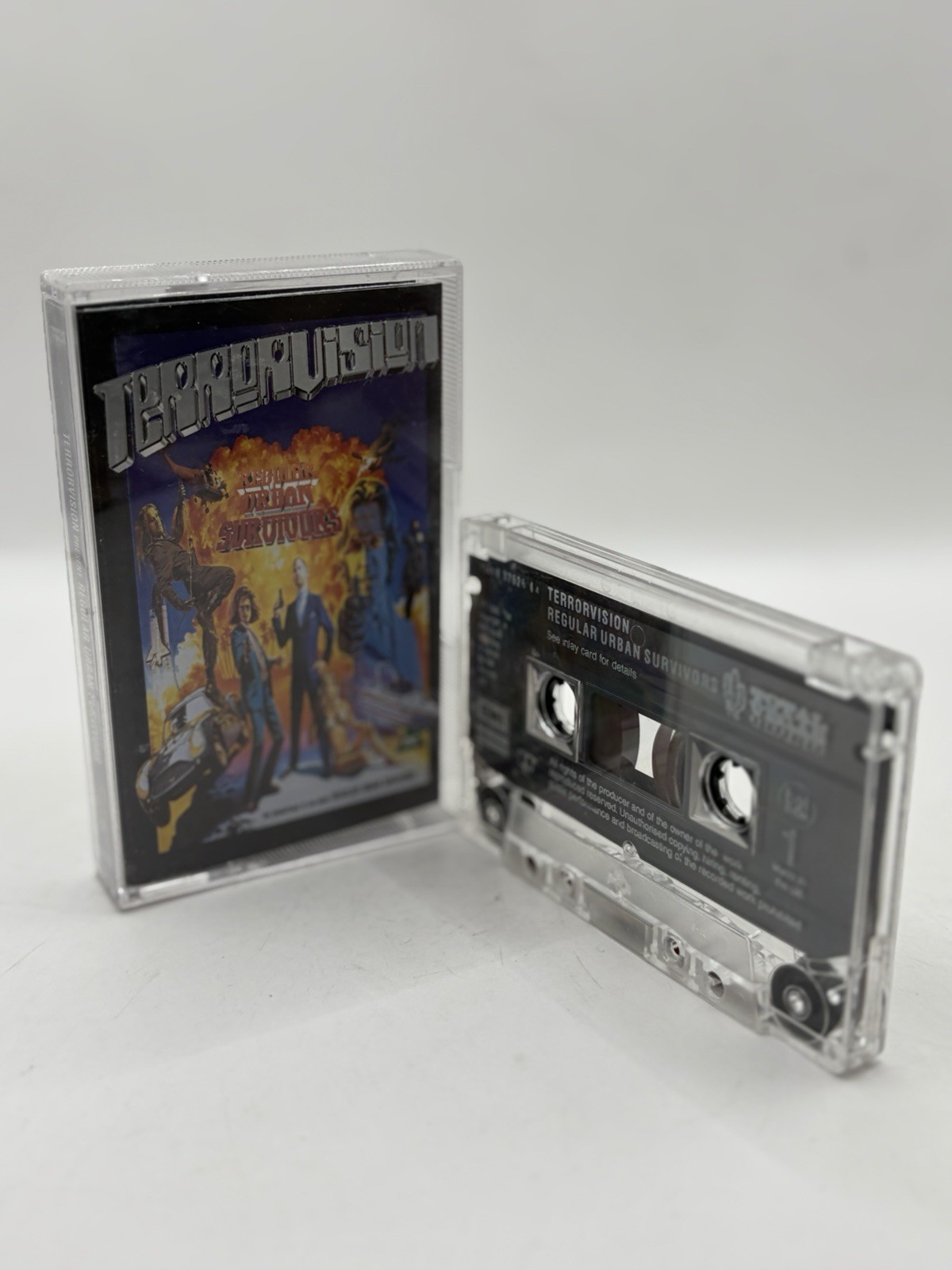 Terrorvision Regular Urban Survivors 1996 Cassette Tape Album British Rock
