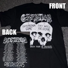 $uicideboy$ G59 Greyday 2025 North America Tour of Travesty T-Shirt Gildan