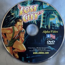 LOST CITY: 12 High Voltage Chapters DVD 1935 William Stage Boyd DISC ONLY. w