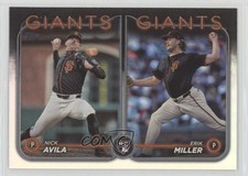 2024 Topps Update Rookie Combo Rainbow Foil Erik Miller Nick Avila #US271 e9p