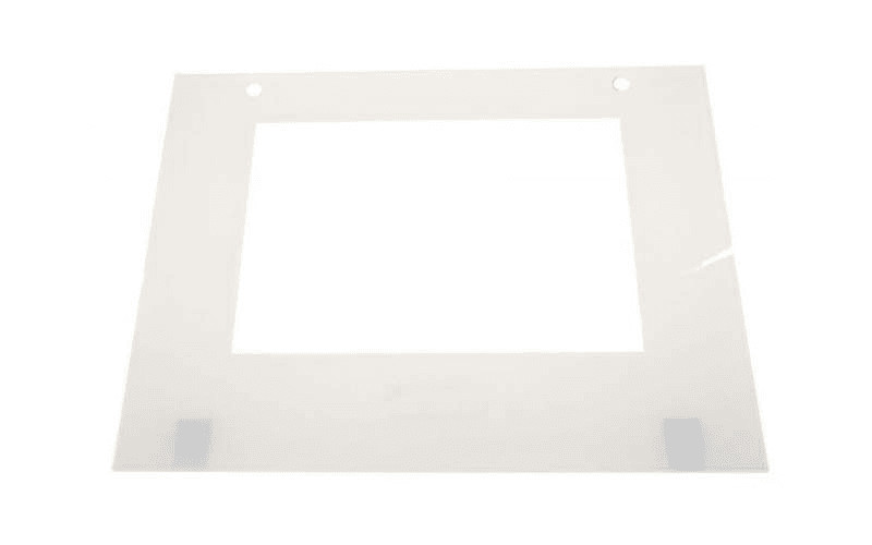 Vitre extérieure blanche REP202 pour four Brandt de dimensions 45x35 cm