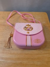 Disney Princess Pink Purse Compact Playset Rapunzel Belle Mulan Girls Crossbody