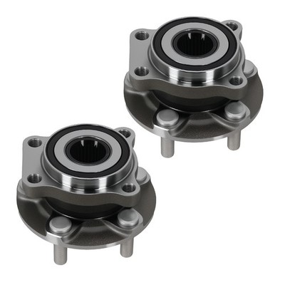 Pair Front Wheel Hub & Bearing for Subaru Legacy/Outback 05-14 28373AG01A 5-Lug