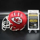 Marcus Allen Signed Riddell Mini Helmet Kansas City Chiefs Auto JSA COA D13620