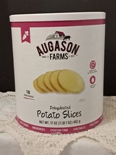AUGASON FARMS DEHYDRATED POTATO SLICES EXPIRES 03/01/2048
