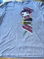 Funko Pop Tee Back to the Future Marty Hoverboard Shirt XL